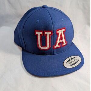 UA Classic Snapback Hat Cap Adult Blue Red White University Of Arizona Athletics